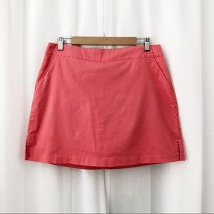 Lady Hagen coral classic stretch golf skort 10